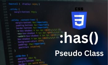 :has() - CSS Pseudo Class - Ravi Prasad CSS has Pseudo Classes